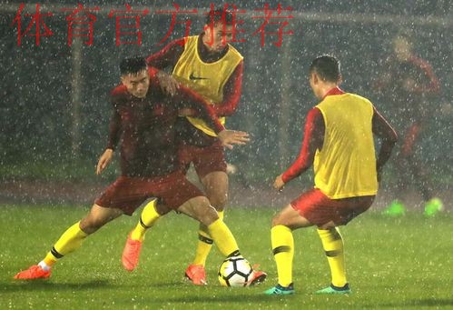 国足冒雨备战 里皮满意球队训练表现